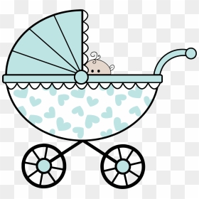 Baby Stroller Clipart, HD Png Download - stroller png