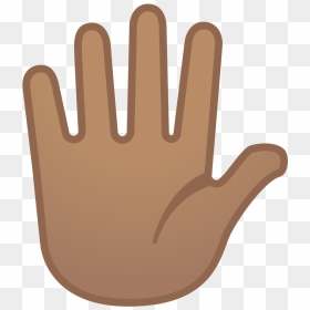 Hand With Fingers Splayed Medium Skin Tone Icon - Illustration, HD Png Download - praying hands icon png