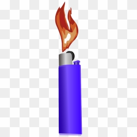 Encendedor Con Fuego Png, Transparent Png - lighter flame png