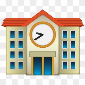 House, HD Png Download - school emoji png