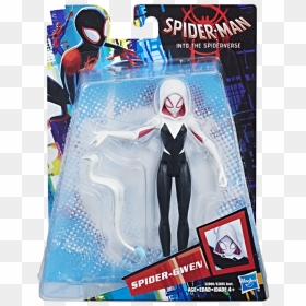 Spider Man Into The Spider Verse Spider Gwen Figure, HD Png Download - spider gwen png
