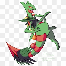 I Suddenly Remembered Mega Sceptile Is Really Cool - Illustration, HD Png Download - sceptile png