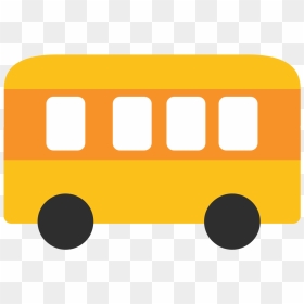 Transparent School Bus Clipart Png, Png Download - school emoji png
