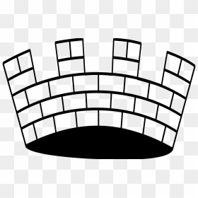 Ez Fence Asbury 4 6 X 4 Arch Gate, HD Png Download - crown drawing png