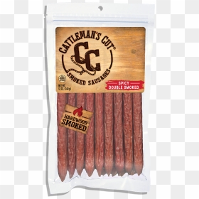 Spicydoublesmoke - Cattleman's Cut Smoked Sausage, HD Png Download - spicy png