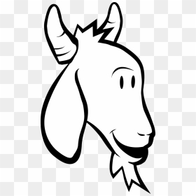 Chuckling Goat Face , Png Download, Transparent Png - goat face png