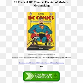 First Dc Comic Book Ever, HD Png Download - dc comics png