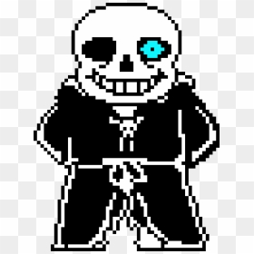 Ink Sans Sprite , Png Download - Undertale Ink Sans Pixel Art, Transparent  Png - vhv