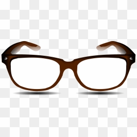 Brown,sunglasses,vision Care - Brown Glasses Clipart, HD Png Download - glasses vector png