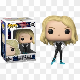 Into The Spider Verse - Spider Gwen Into The Spider Verse Pop, HD Png Download - spider gwen png