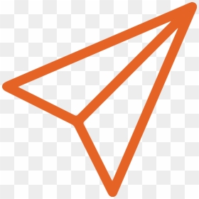 24 Paper Airplane - Instagram Paper Plane Icon, HD Png Download - send icon png