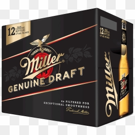 Miller Genuine Draft 12 Pack, HD Png Download - miller lite png