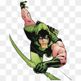 Green Arrow Dc Comics Png, Transparent Png - dc comics png