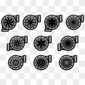 Turbocharger Vector Icons - Icon, HD Png Download - turbocharger png