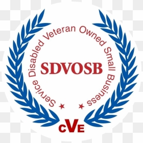 Sdvosb Logo - Circle, HD Png Download - veteran owned business png