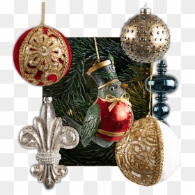 Luxury Ornaments - Christmas Ornament, HD Png Download - gold christmas ornament png