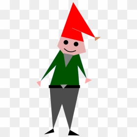 Triangular Christmas Elf - Cartoon, HD Png Download - christmas elf png