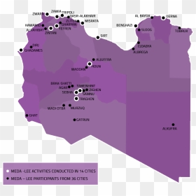 Libya Map Flag, HD Png Download - clout png