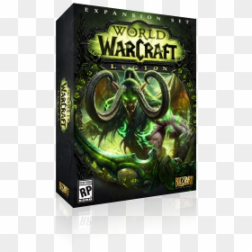 Wow Legion Box Art 3d-l - World Of Warcraft Covers, HD Png Download - legion png