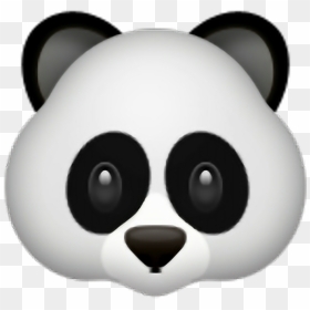 Apple Emoji Panda , Png Download, Transparent Png - panda emoji png