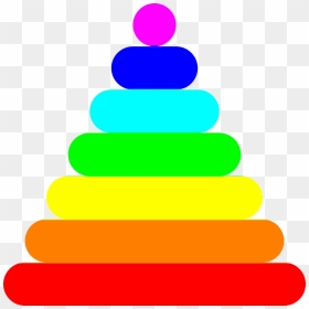 Toy With Rainbow Gradient - 7654321, HD Png Download - rainbow gradient png