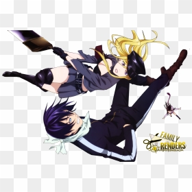 Transparent Yato Noragami Png - Yato And Bishamon Anime, Png Download - yato png