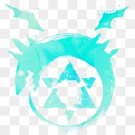 #fullmetalalchemist #homunculus #anime #symbol #blue - Homunculus Fullmetal Alchemist Logo, HD Png Download - fullmetal alchemist logo png