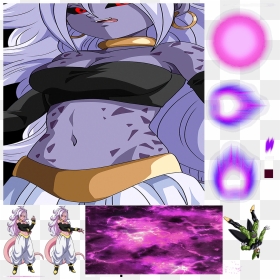 Dokkan Battle Android 21 Assets, HD Png Download - android 21 png