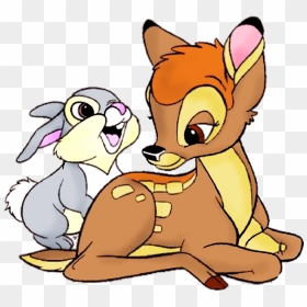 Bambi And Thumper Cartoon Clipart , Png Download - Bambi And Thumper Drawing, Transparent Png - thumper png