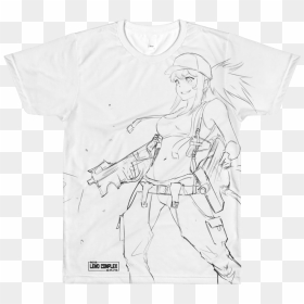 Gun , Png Download - Sketch, Transparent Png - lewd png