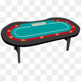 Poker Table Casino Clipart - カジノ テーブル いらすと や, HD Png Download - poker table png