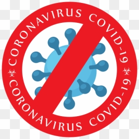Coronavirus Warning Sticker - Free Svg Corona Virus, HD Png Download - warning stamp png