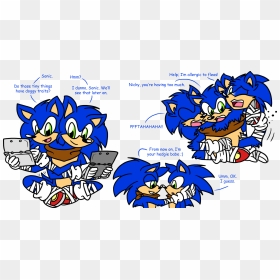 Doodle Sonic, HD Png Download - sonic boom png