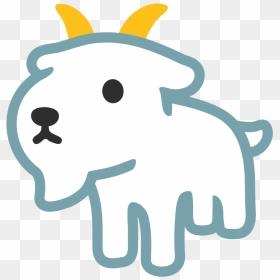 Goat Emoji , Png Download - Goat, Transparent Png - goat emoji png