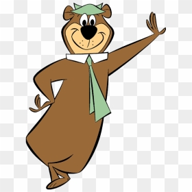 Yogi Bear Clipart 3 Â» Clipart Station - Bear With A Hat Cartoon, HD Png Download - yogi bear png