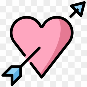 Love Logo With Arrow, HD Png Download - arrow emoji png
