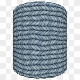 Knitting Wool Texture, Seamless And Tileable Cg Texture - Barbed Wire, HD Png Download - rope texture png