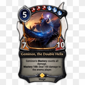 Eternal Card Game Wiki - Geminon Eternal Card Game, HD Png Download - double helix png
