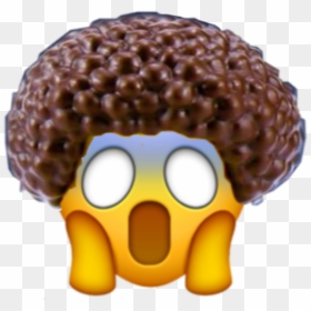 #bobross #scream #emoji - Shock Face Emoji Transparent, HD Png Download - scream emoji png