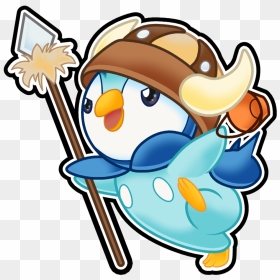 #pokemon #piplup #viking #costume - Piplup Halloween, HD Png Download - piplup png