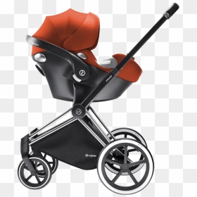 Pram Baby Stroller Png Free Download - Cybex Car Seat With Stroller, Transparent Png - stroller png