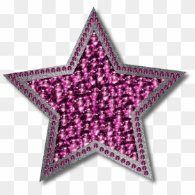 Pink Stars Png - Pink Star, Transparent Png - glitter star png