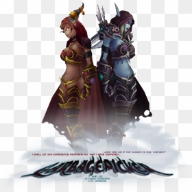 Alexstrasza And Lady Sylavanas - Alexstrasza And Sylvanas, HD Png Download - sylvanas png