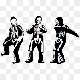 Transparent Dancing Skeleton Png - Illustration, Png Download - dancing skeleton png