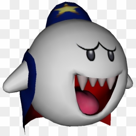 Smiley King Boo Mario Clip Art - Mario Party 4 Hosts, HD Png Download - king boo png