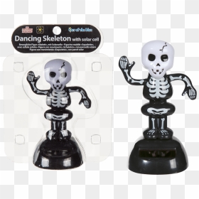 Leaningtech Spf-08 Solar Power Dancing Figure Gruesome - Skeleton, HD Png Download - dancing skeleton png