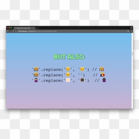 Emoji Properties Can Be Modified Or Deleted - Javascript Emoji, HD Png Download - computer emoji png