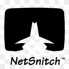 Net Snitch Logo Black And White, HD Png Download - snitch png