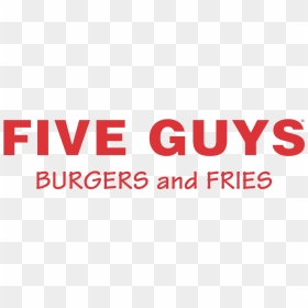 Five Guys Logo - Five Guys Burger Logo, HD Png Download - five guys logo png