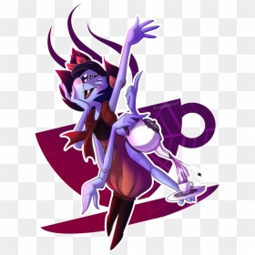 The Lovely Miss Muffet By Piranhartist - Muffet Undertale Lewd, HD Png Download - lewd png